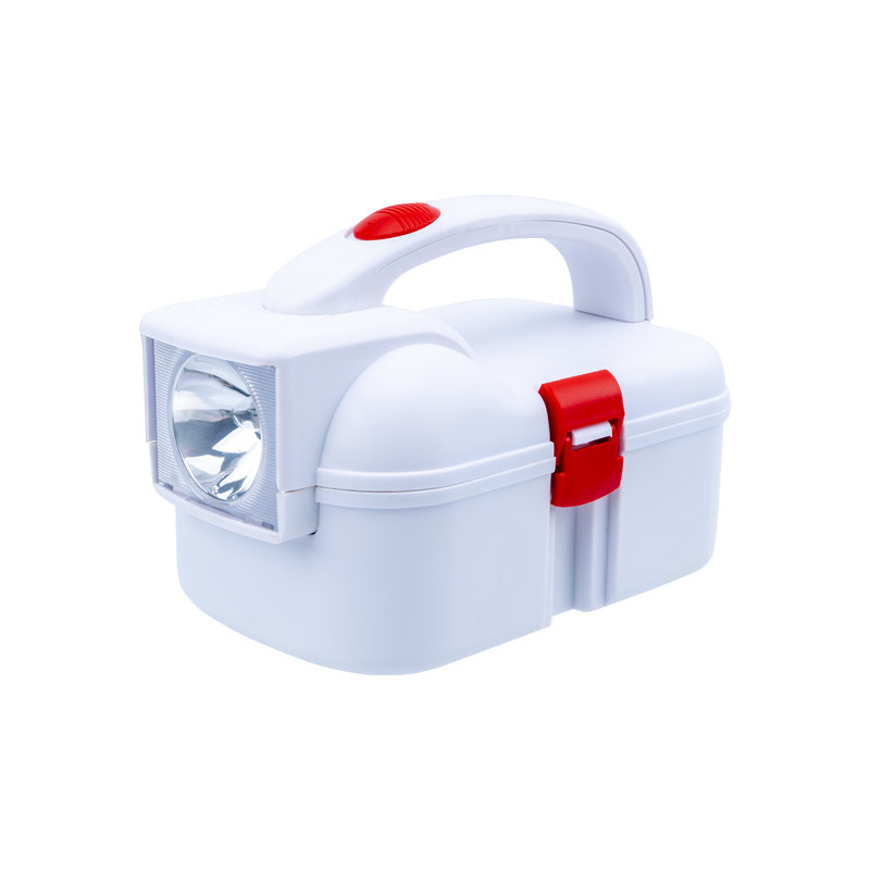 Travellers Survival First Aid Kit In Flashlight Torch Box With Batteries