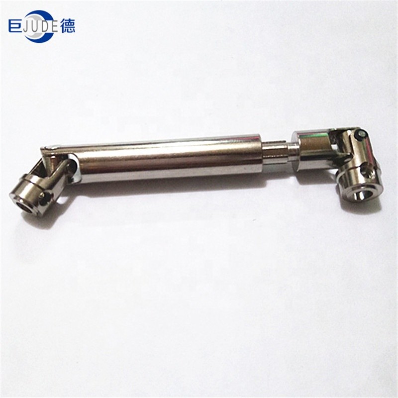 Cross Universal Joint Flexible Flanged Shaft Coupling telescopic Customized Size