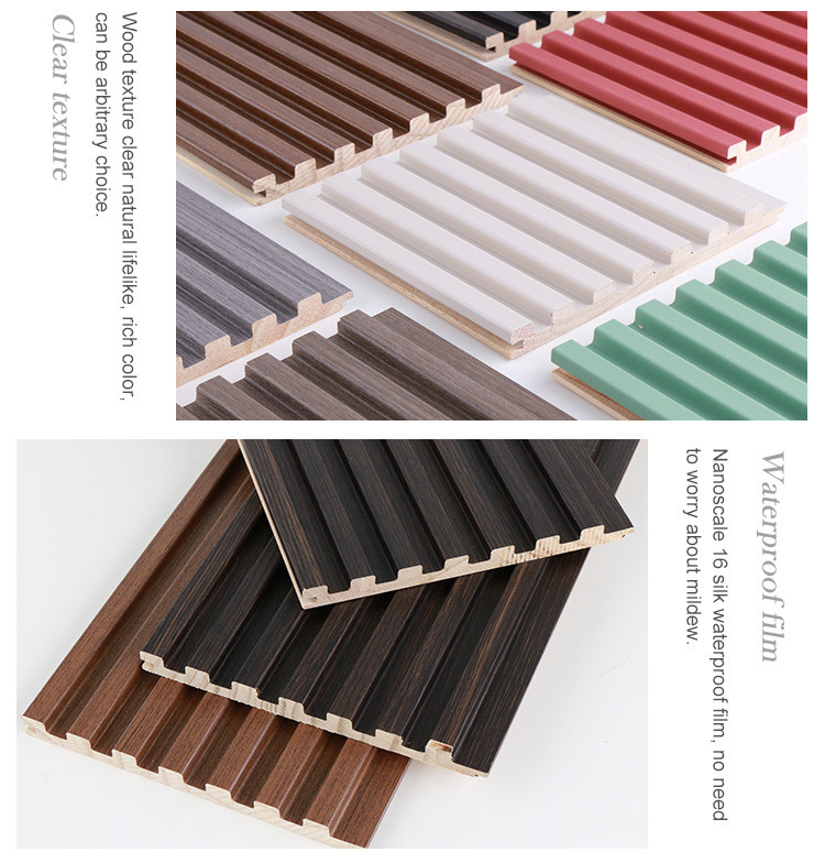 Moisture-Proof And Moth-Proof Solid Wood Grating Bamboo Wood Fiberboard