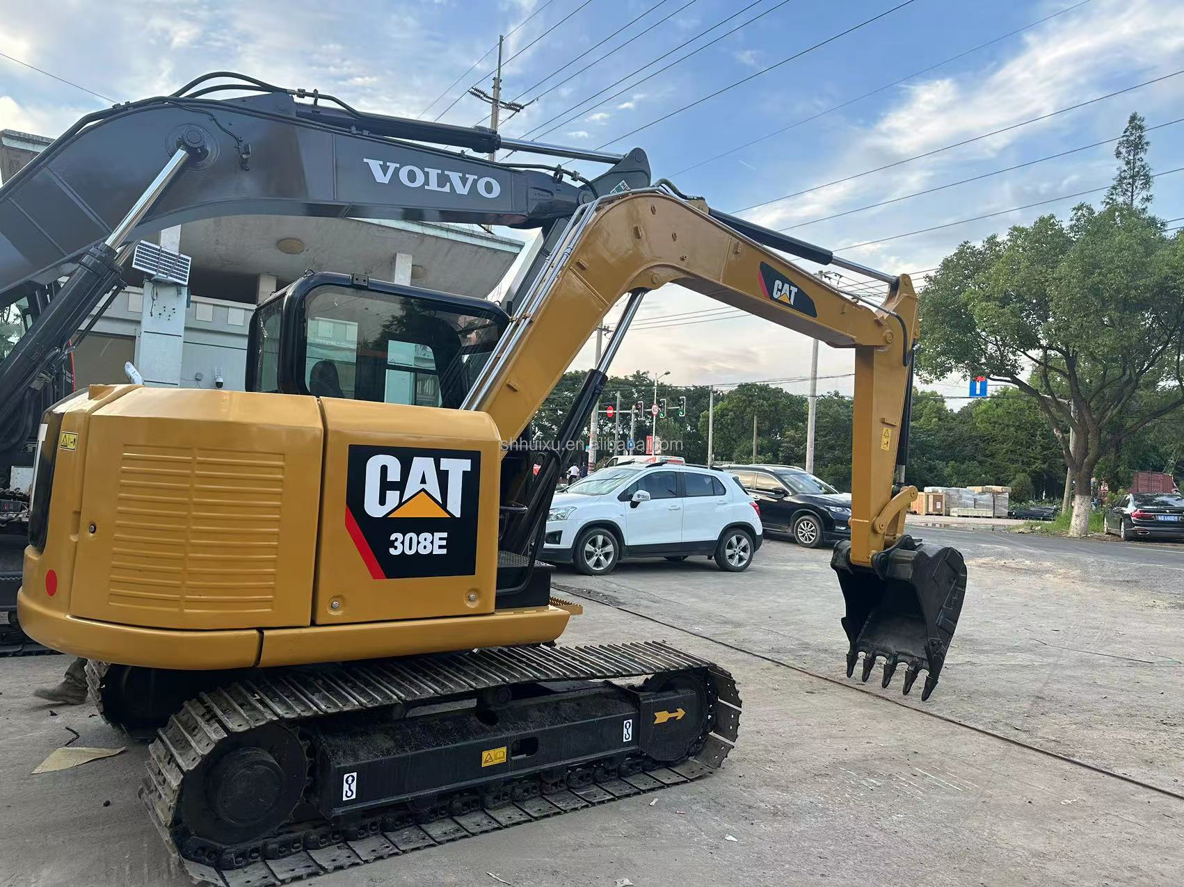 USED EXCAVATOR CAT 308E,SECOND HAND CHEAP CRAWLEREXCAVATOR CAT308E WITH LOW PRICE