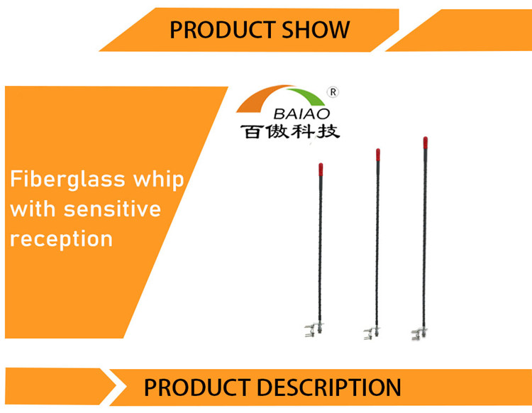 5 Inch Long Range Spring Base Car Cb Radio Antenna 0-1dBi Durable