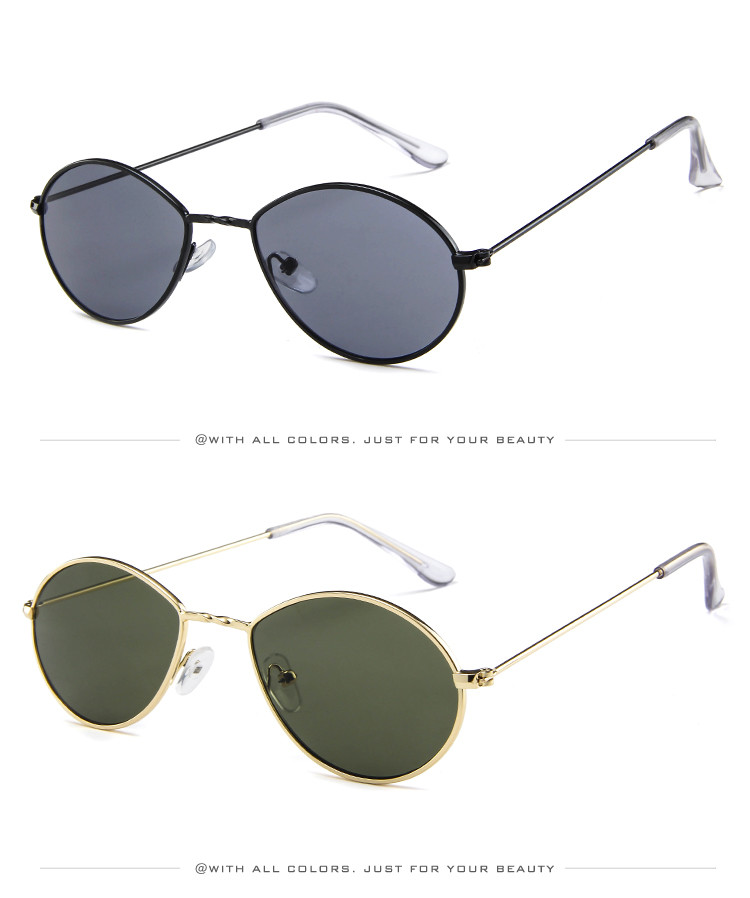 Metal Frame Hot Sale Sunglasses Old Fashioned Classic Star UV400