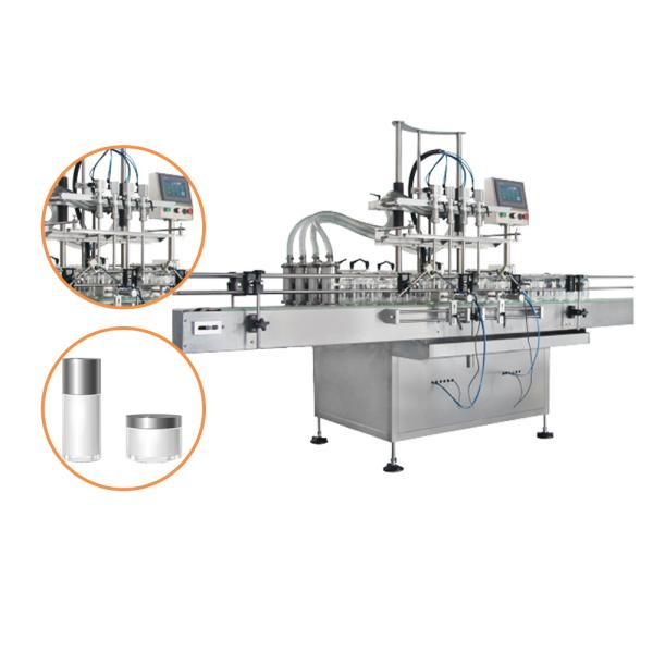 Automatic Inline Multy Heads Horizontal Piston Filling Equipment System
