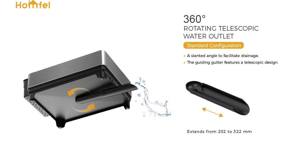 Rectangle Detachable Stainless Steel Dish Drying Rack For Compact Kitchen