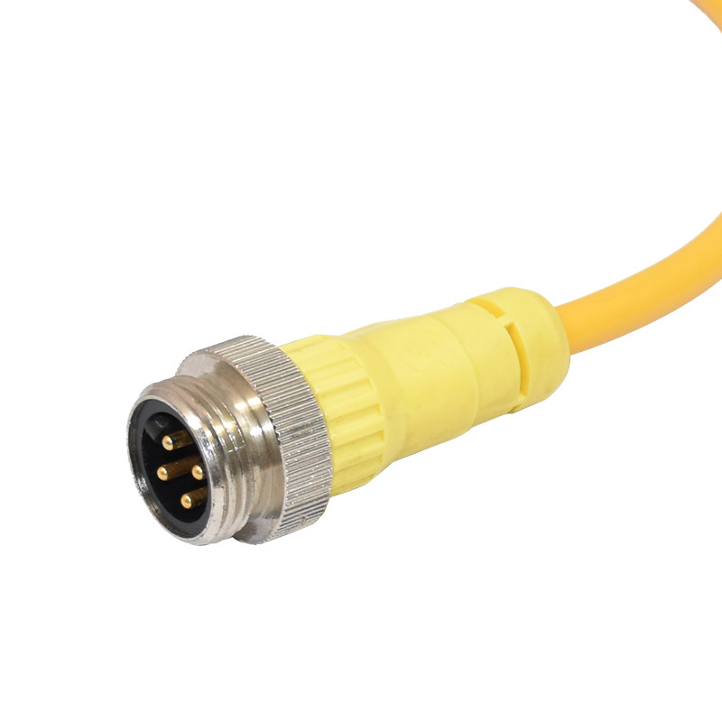 Waterproof IP67 Mechanical Cable Connectors 4P For Automation M12 M8 M5 7/8