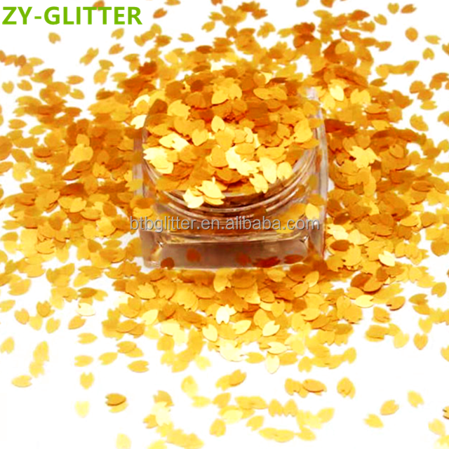OEM Stock Polyester Holographic Silver Marahuana Leaf Glitter Shapes Party Shapes Advantage Stock OEM Advantage Party