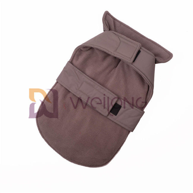 BSCI Waterproof Autumn / Winter Pet Jacket Velcro Opening self fastening closure strips
