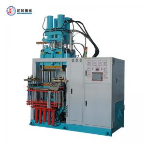 Buy cheap SGS Rubber Product Making Machine Vertical Rubber Injection Molding Machine 39KW product