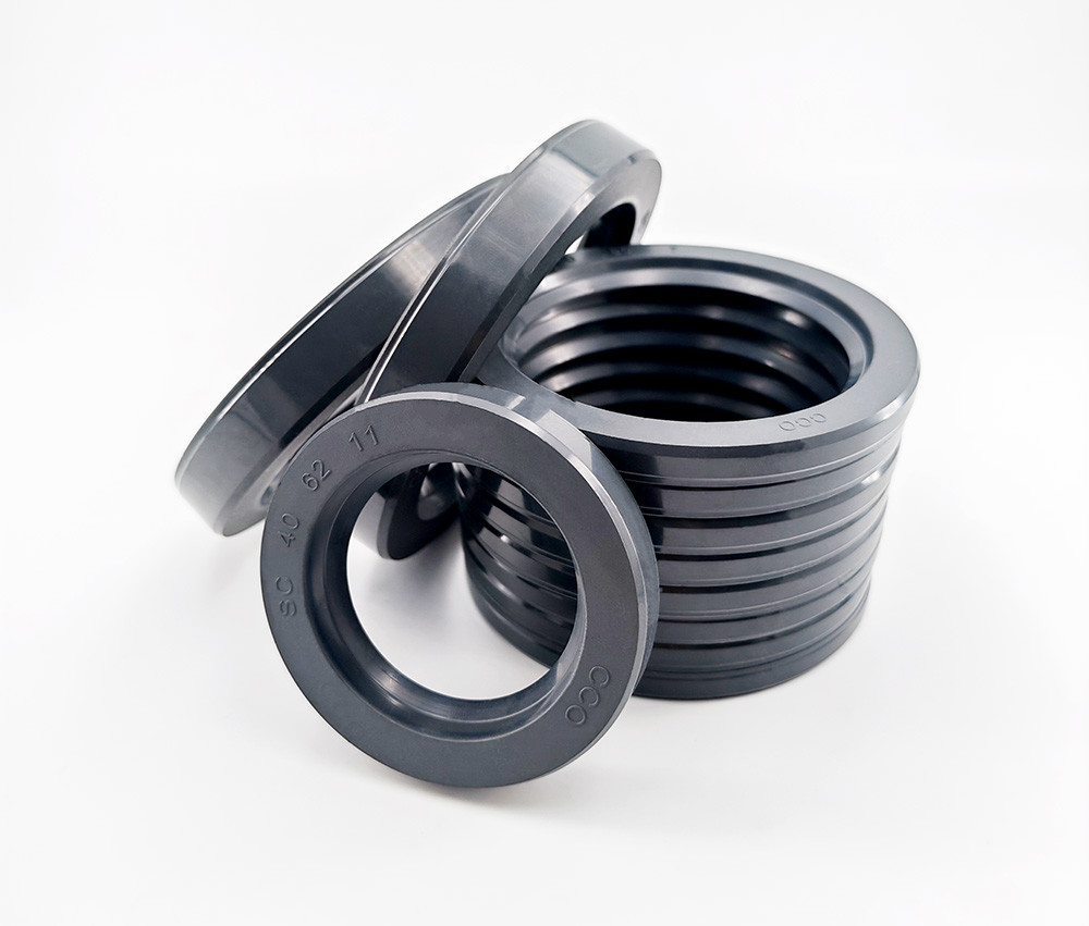 Industrial SC Oil Seal Rubber Wheel Hub Oil Seal Gray For Temperature Environments