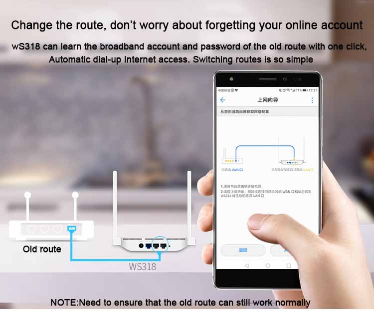 Original Unlocked H U A Wei Ws318N 4G Lte Cpe Router 300mbps With Port Mapping And UPNP Automatic Support