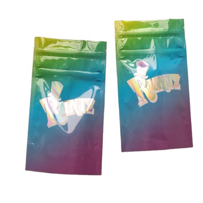 14g Digital Printed Gummies small stand up pouch Food Grade Plastic