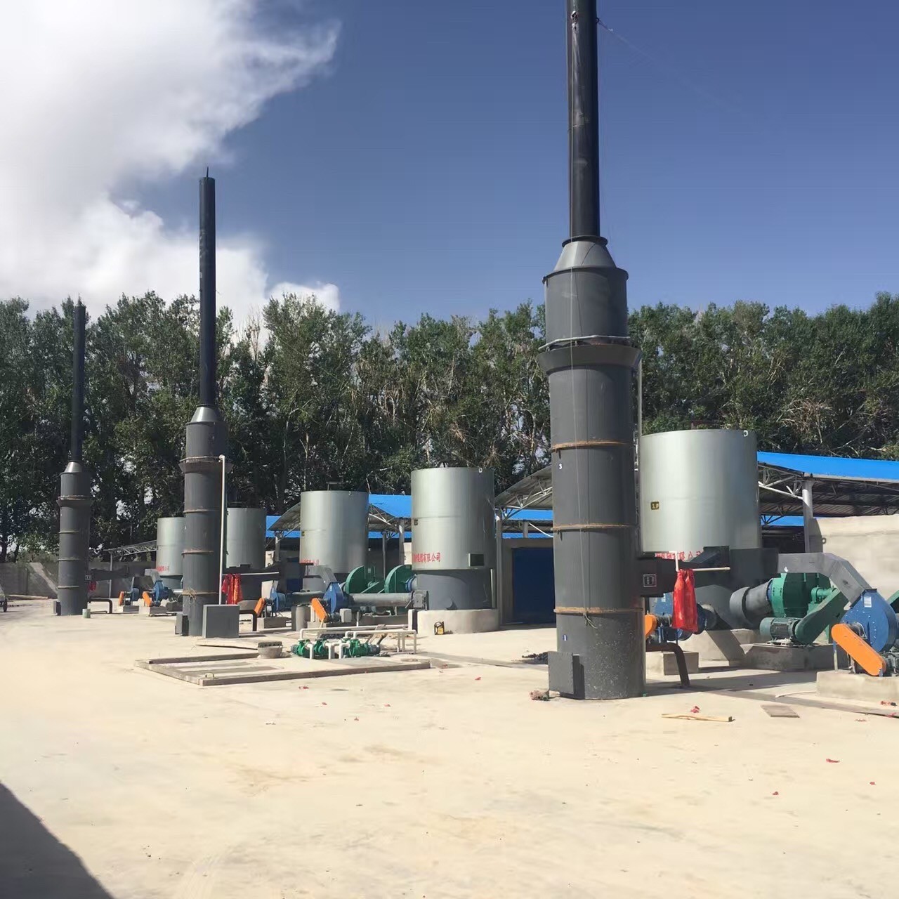 Yinchen Factory Produce ZLRF Coal Fired Series High and Moderate Temperature Air Hot Blast Stove