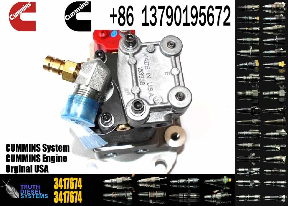 Cummins QSM11 M11 Fuel Injection Pump 3417674 3090942 3417677 Assembly for Cummins Diesel Truck Engine