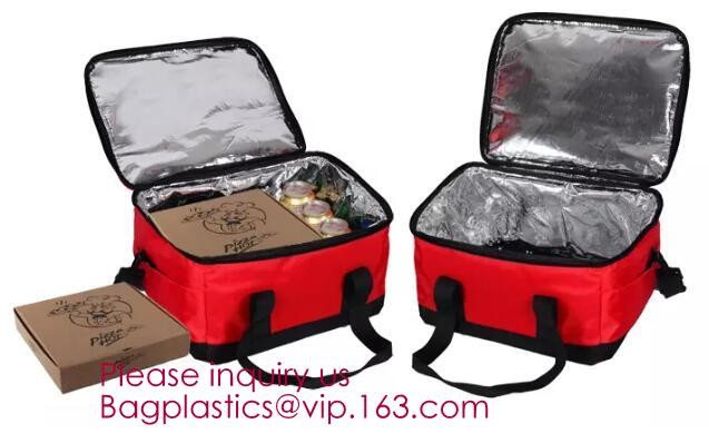 custom bulk waterproof large soft folding food delivery picnic lunch tote grocery cooler bag aluminum foil thermal bags