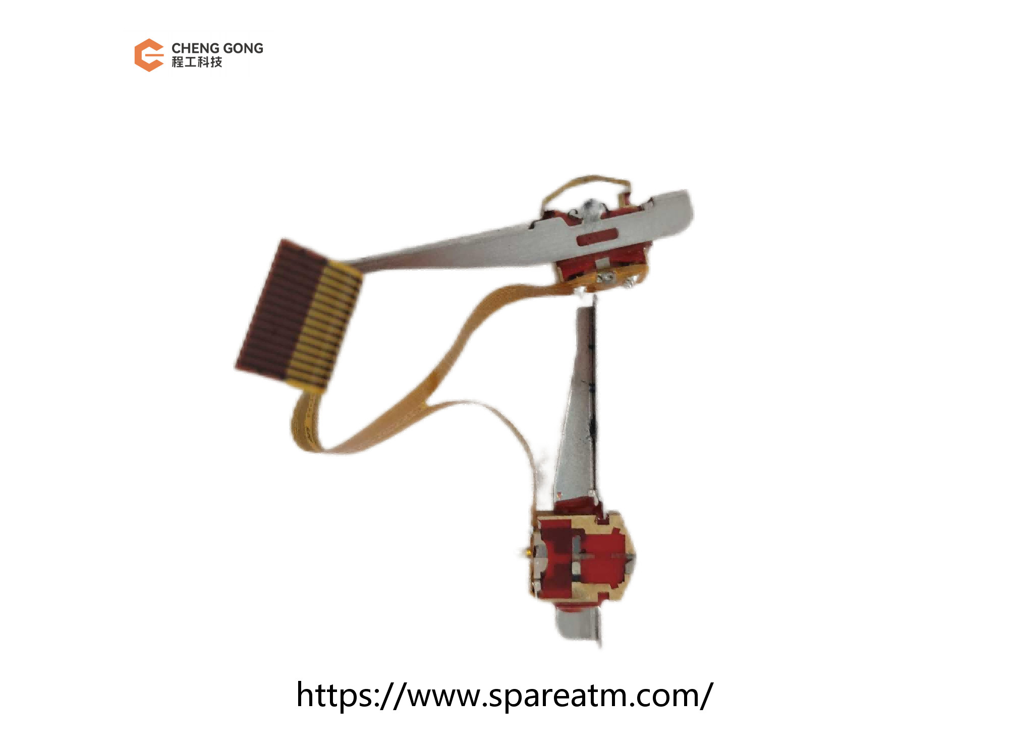 9980235689 998-0235689 3 ATM Magnetic Card Reader Head NCR Diebold R/W Head (3 Read And 3 Write) Track Magnetic Head