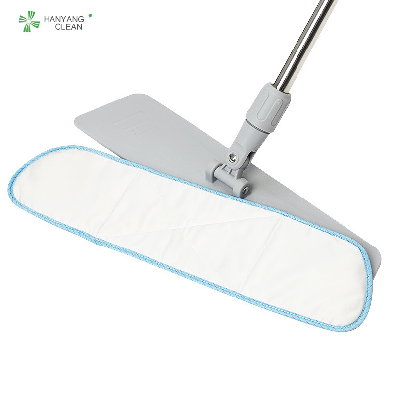ESD Cloth Stainless Steel Mop Autoclavable For High Level Cleanroom