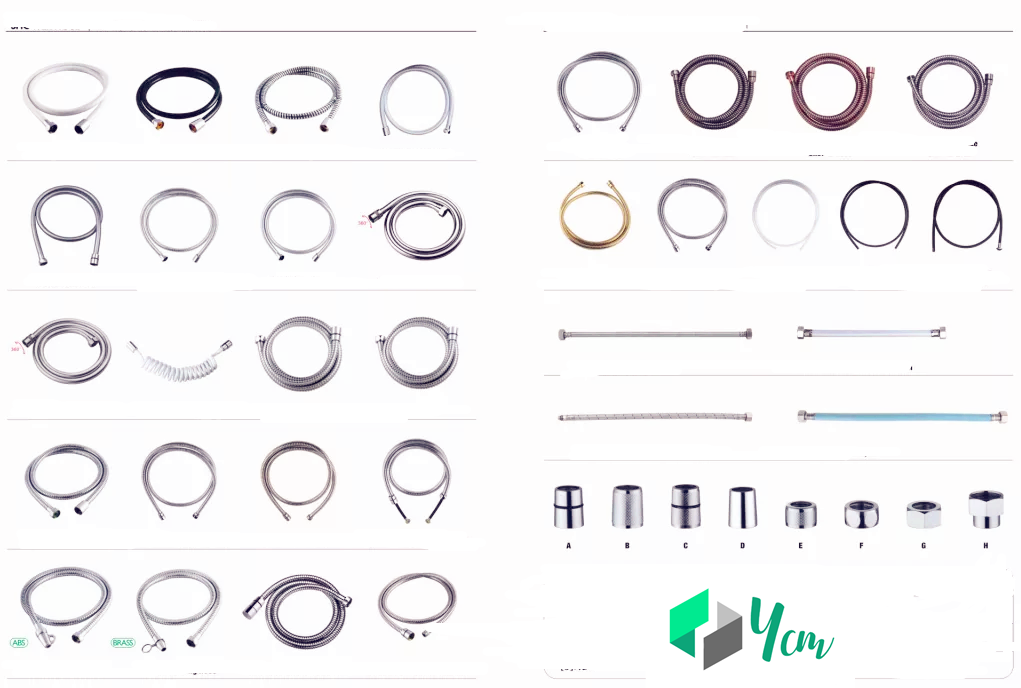 High Pressure Pvc Shower Hose Pipe Bathroom Manufacture With Modern Design