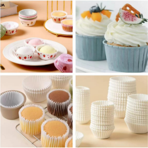 38gram 40gram Heat Resistant White Parchment Paper To Cupcake Liners 12" x 16"