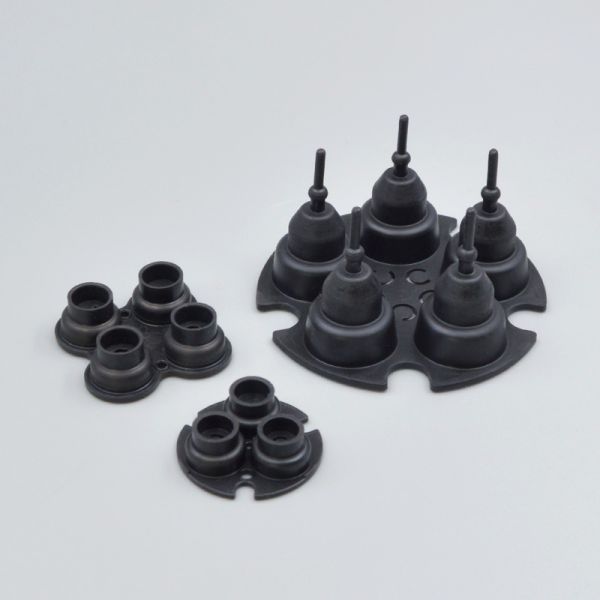 Custom NBR silicone rubber air pump seal diaphragm EPDM rubber material mold pulsation solenoid valve gasket cut rubber