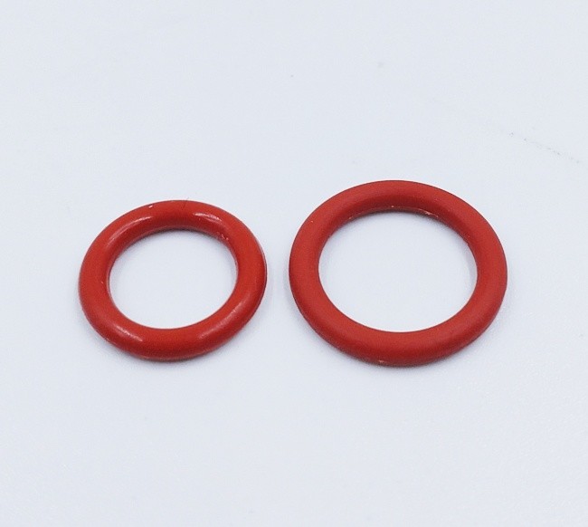 Red Color High Temperature Silicone O Rings Custom Heat Resistant Rubber O Rings OEM