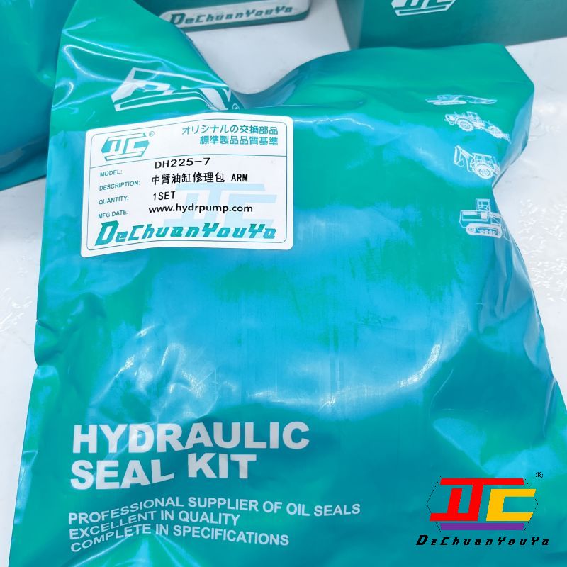 Hydraulic Bucket Cylinder Seal Repair Kit For DH225-7 Excavator