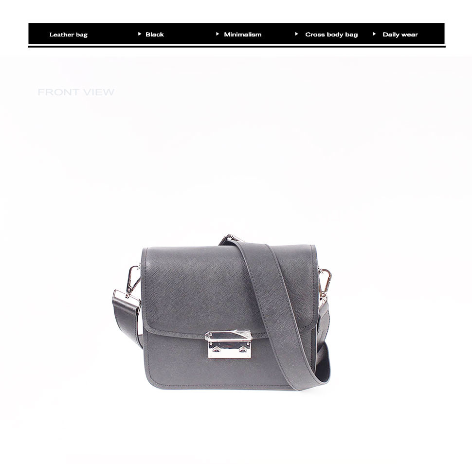 22*18*9cm Leather Crossbody Purse