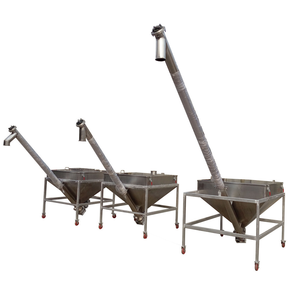 Mining Granule Helix Screw Conveyor High Capacity