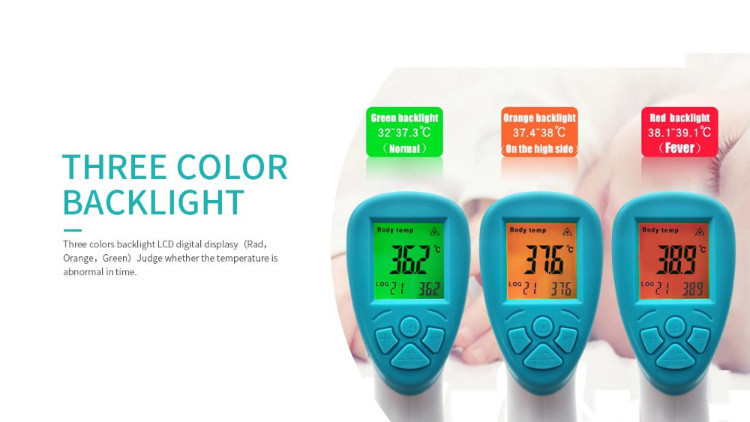 Non Contact IR Lightweight Infrared Forehead Thermometer for Baby