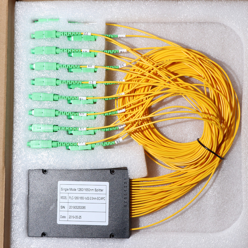 2.0mm 3.0mm ABS Box G657A1 Fiber Optic Cable Splitter