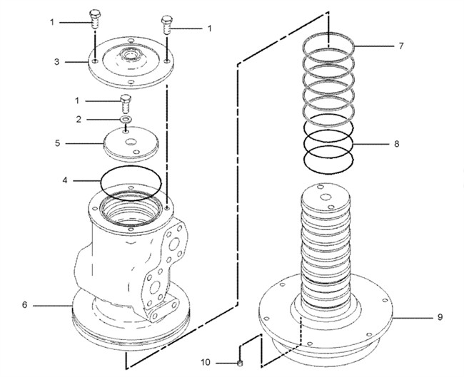 Center Joint Excavator Seal Kit 159-7841 fit E320B E320C Aging Resistance