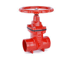 Factory Price Ductile Iron Grooved Water Manual Butterfly Valve
