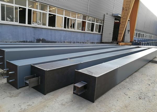 Building Construction Material Structural Steel / Box Steel Column Beams