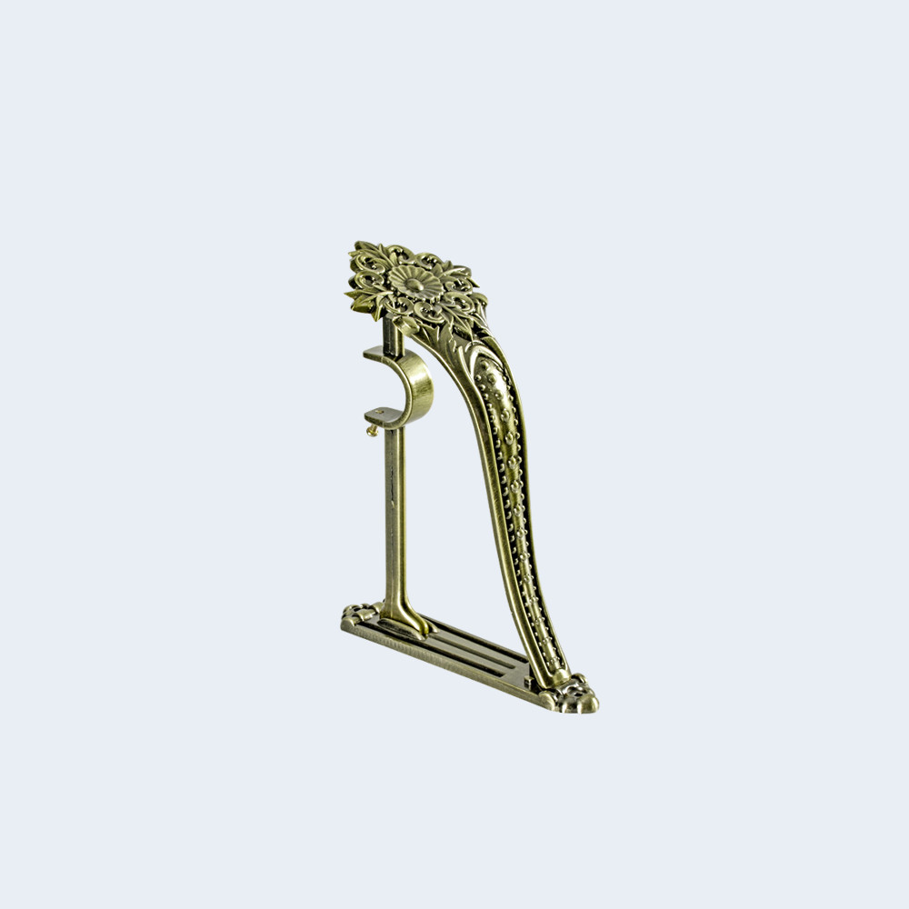 Custom 28mm Pipe Curtain Rod Finial For Hospital Decoration