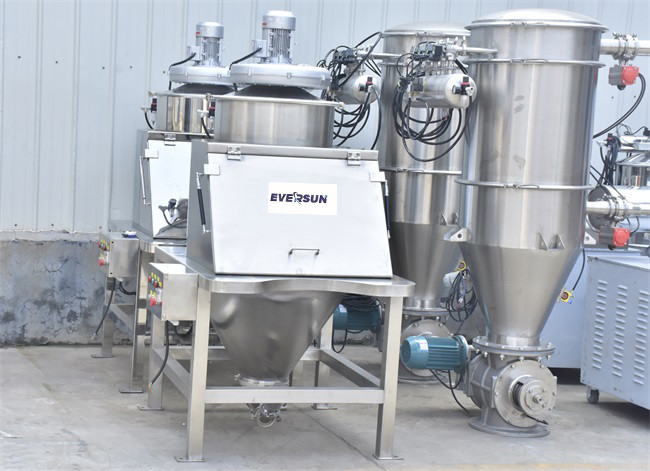 TLZ Stainless Steel Dust Free Bulk Bag Unloading Station For Food Agricultural