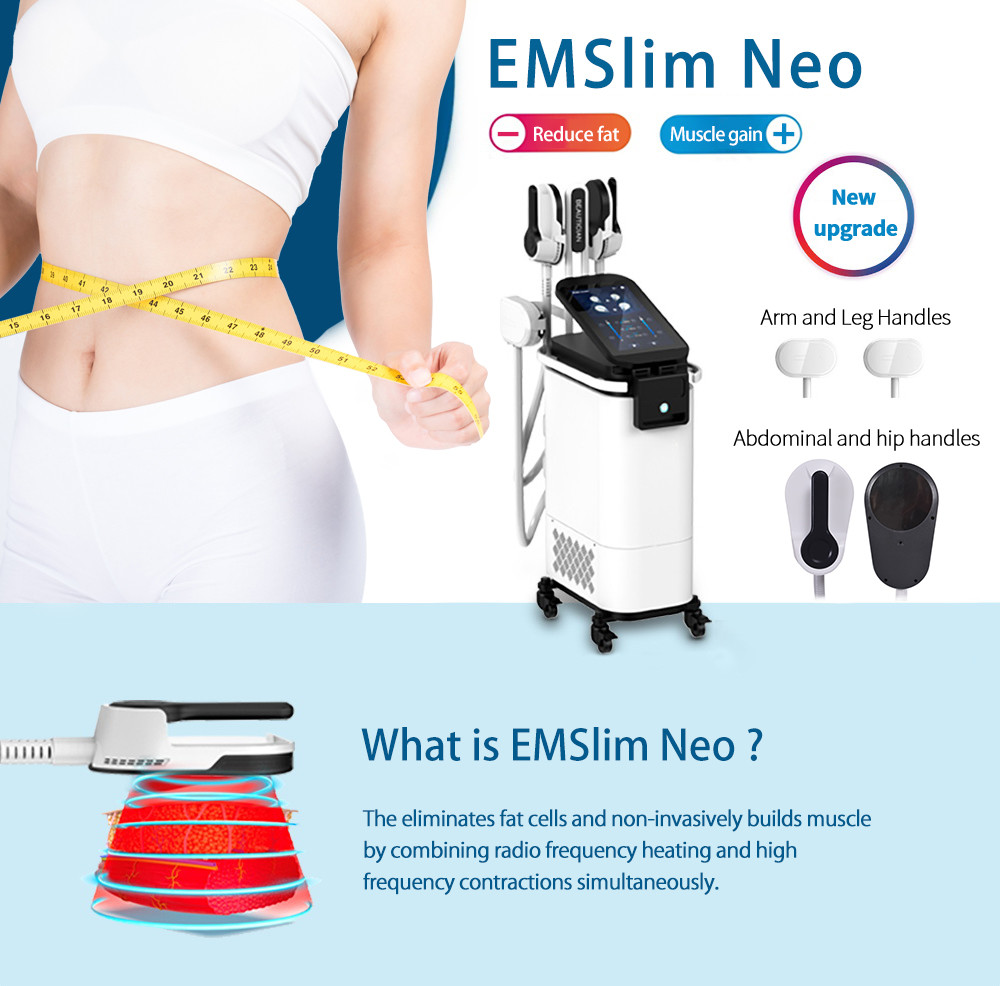Anti Cellulite Muscle Sculptinging Machine Fat Reduction 4 Handles Body Beauty Equipment