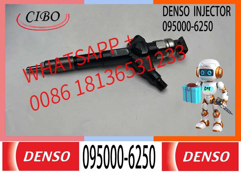 Common Rail Diesel Fuel Injector 16600-EB70D 16600EB70D 095000-6250 For Nissan Navara Engine