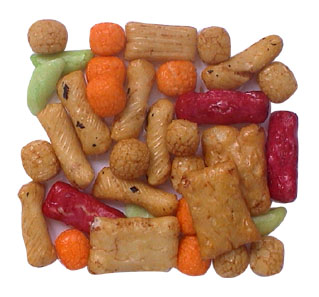 Cereal Nori Maki Rice Crackers Crispy Japanese Round Rice Crackers