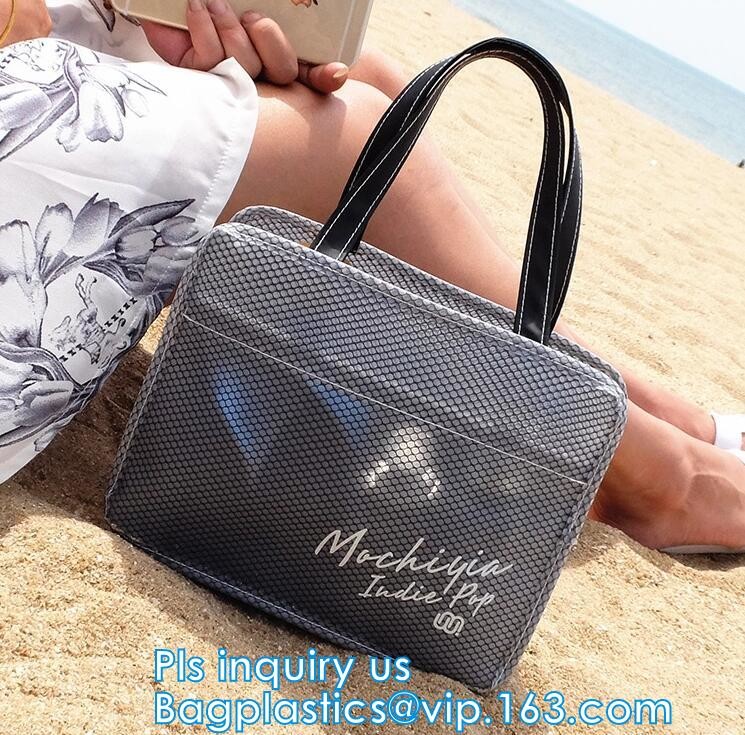 cosmetic mesh zipper bag for promotional gifts and cosmetics, Nylon Mesh Makeup Cosmetic Bag Clear Mesh Make up Cosmetic