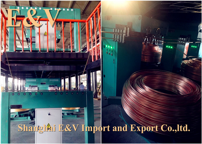 10000mt Melting Furnace Copper Wire Manufacturing Machine Frequency Automatic Adjust