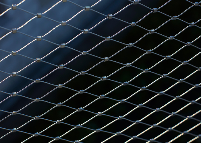 Stainless steel wire rope netting