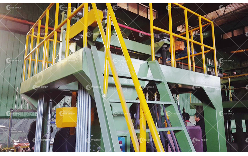 12000T/Year Cathe Copper Rod Upward Continuous Casting and Rolling Machine