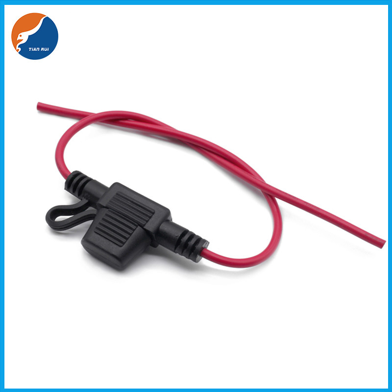 PVC BLACK ATN Mini Blade Inline Fuse Holder 32V For Car Automotive