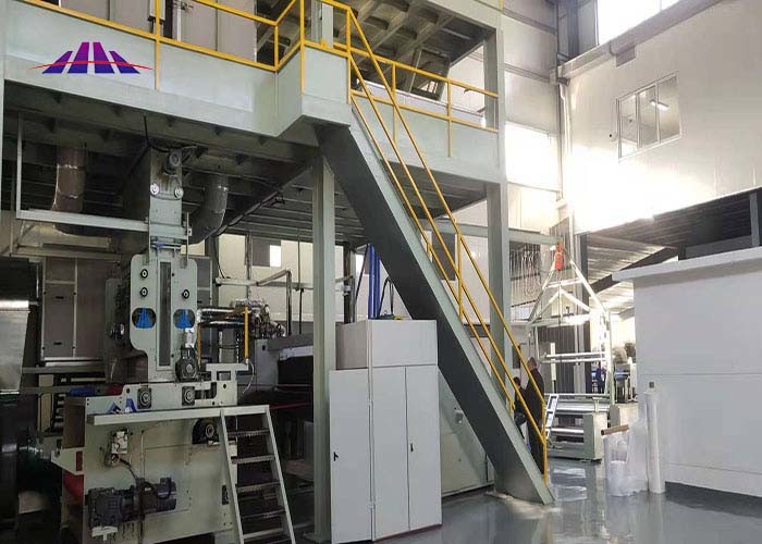 260gsm Bonded PP Non Woven Fabric Making Machine High Speed