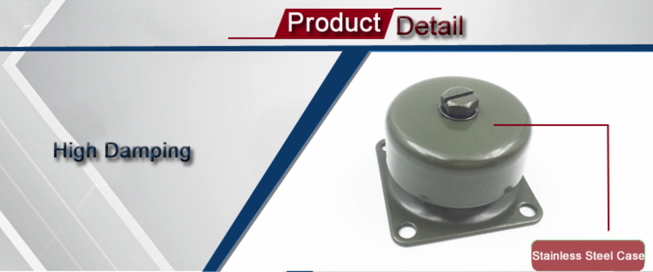Kacise Rubber Vibration Isolator , Custom Size Vibration Isolation Mounts