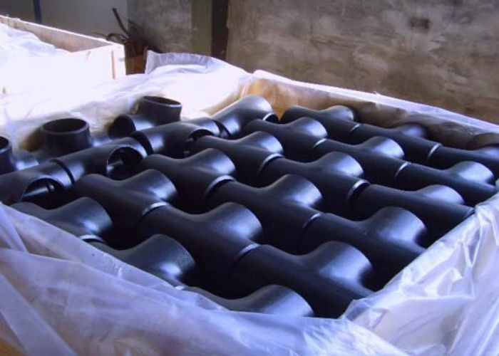 Forged Carbon Steel Pipe Fittings A106 Large Diameter For Oil / Gas