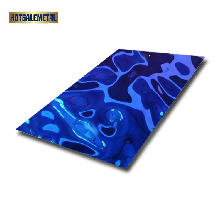 BA 0-3mm Ss304 Hammered Stainless Steel Sheet Decorative Metal Plate