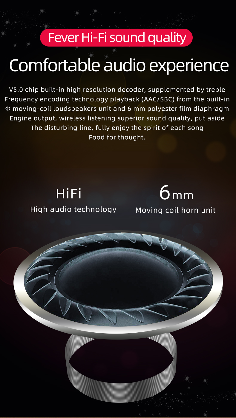 Portable Health Care Products Cherry Blossom Powder A8S Bluetooth Wireless Earphone