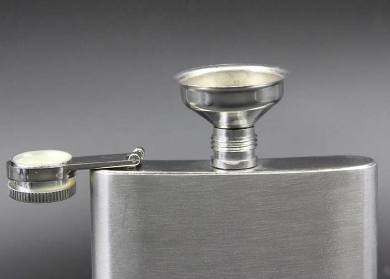 Ss Material Kitchen Household Items Small Hip Flask Funnel General Style