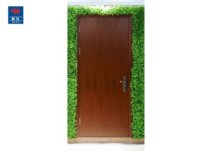 Chinese Manufacturer Fire Rated Fire Emergency Exit Entrance Interior Exterior Security Wood Door