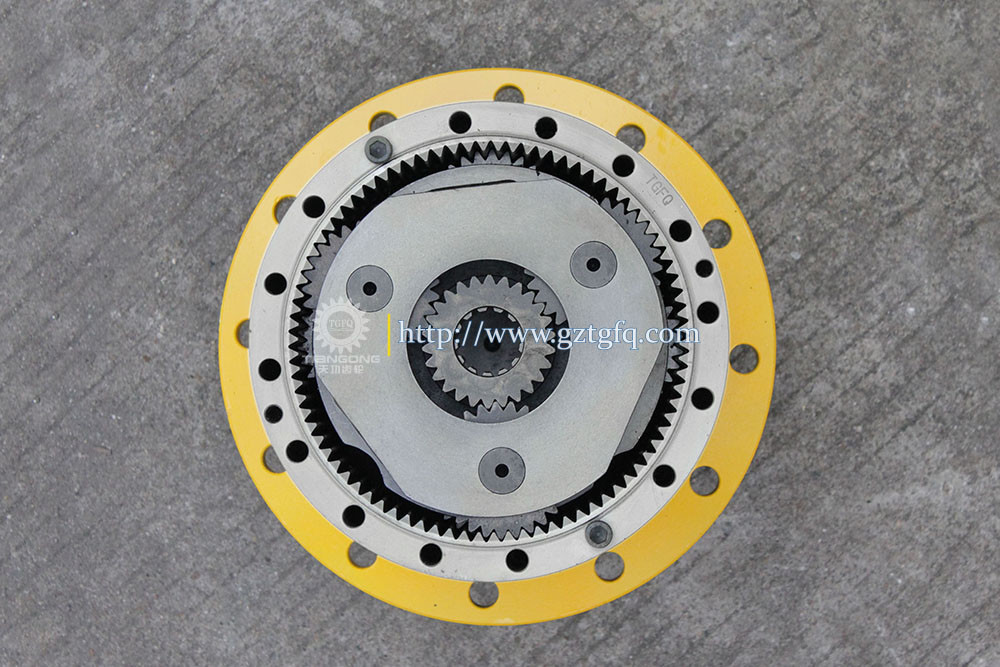 R200-5 Hyundai Swing Motor Gearbox 7511-046 For Excavator Swing Assembly